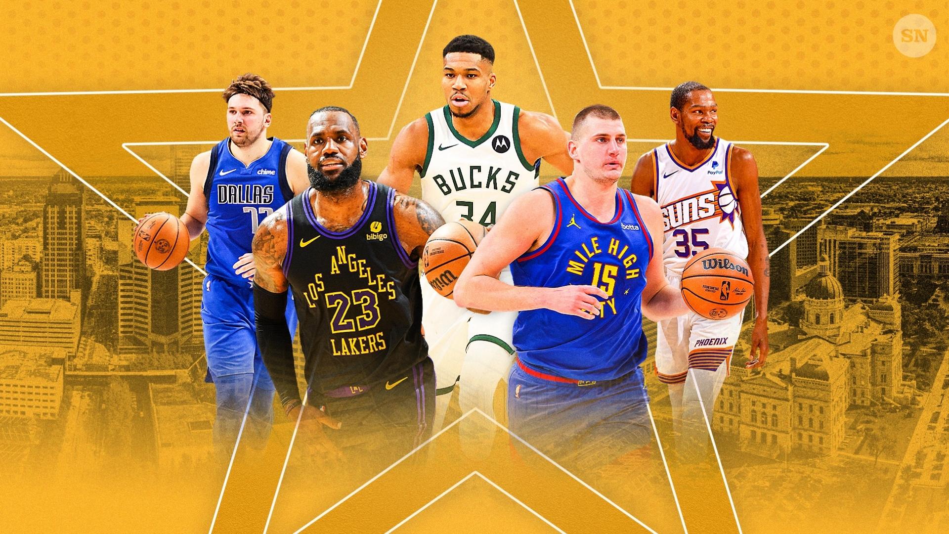 Top 5 of second 2024 NBA AllStar Game fan voting results Sportsgist