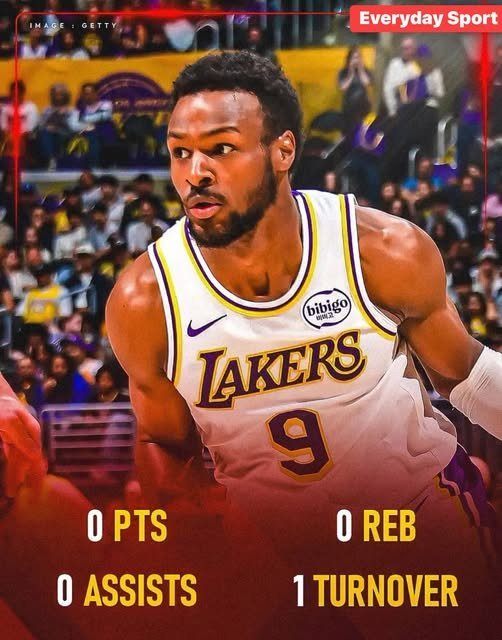 Bronny James recorded another QUADRUPLE-SINGLE tonight, helping his team take a 1-0 series lead over the Rockets 🔥