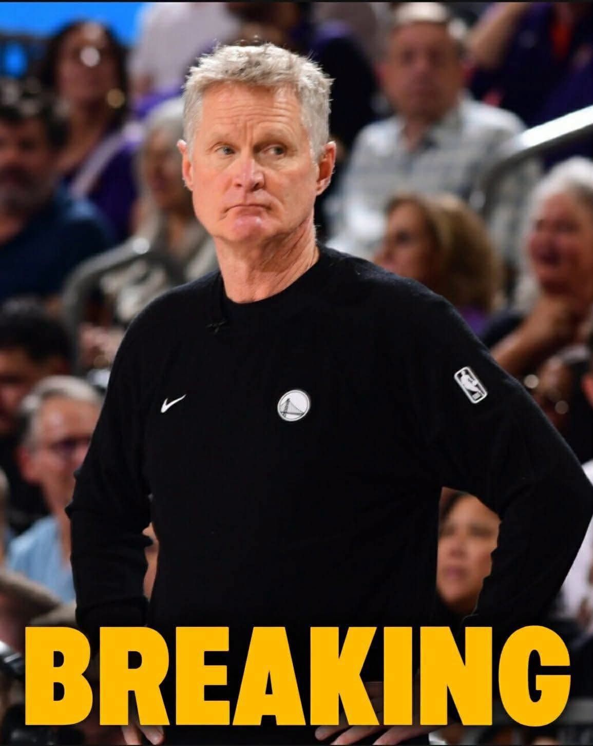 BREAKING: The Golden State Warriors have reportedly decided to part ways with head coach Steve Kerr.