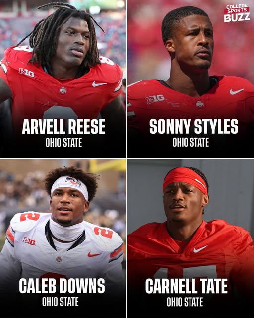The Ohio State Buckeyes might be the first team to have four Top 10 NFL Drafts picks since Michigan State in 1967 🤯