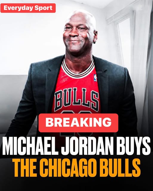 BREAKING: Michael Jordan has officially acquired ownership in the Chicago Bulls.