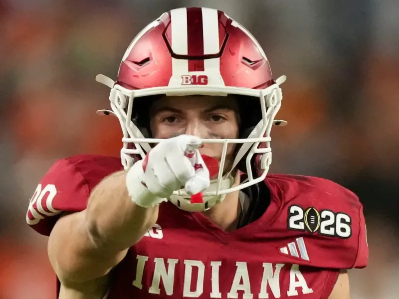 Former Father Ryan star, Indiana football WR Charlie Becker in 2027 NFL mock drafts