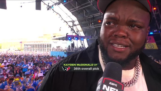 Ohio State DT Kayden McDonald ’emotional’ after being picked by Texans