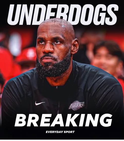 The Lakers enter Game 1 against the Thunder as 15.5-point underdogs, marking the largest underdog spread of LeBron James’ NBA career.