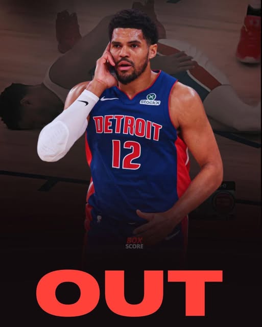 BREAKING: Pistons’ Tobias Harris Out for Rest of Playoffs After Hip Flexor Strain on Donovan Mitchell Play, Expected to Miss Several Weeks