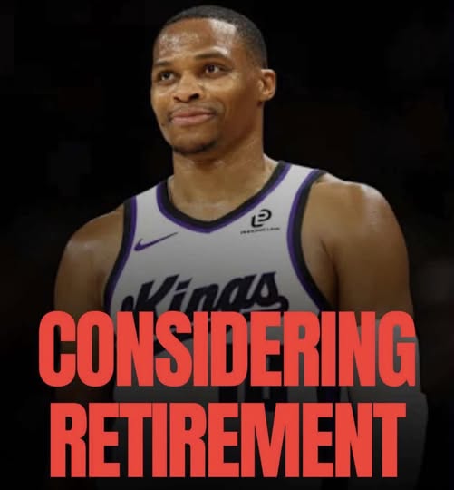 “End of an Era?” — Russell Westbrook Reportedly Weighing Retirement After Historic 18-Year NBA Journey and Triple-Double Legacy