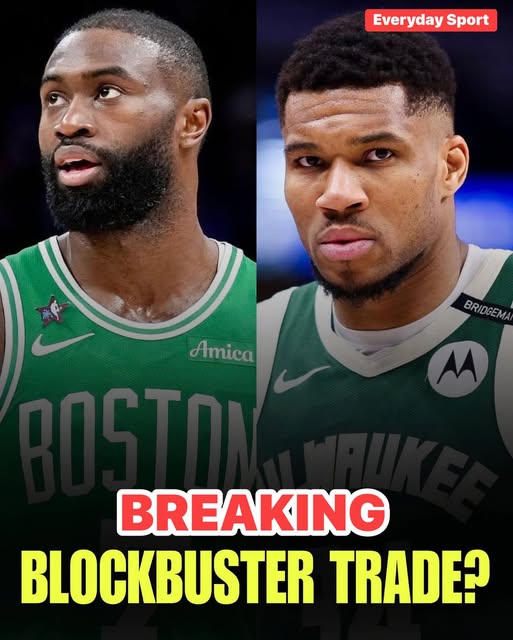 BREAKING: Bucks, Celtics Expected to Explore Blockbuster Jaylen Brown–Giannis Antetokounmpo Trade Framework Amid Rising Offseason Buzz