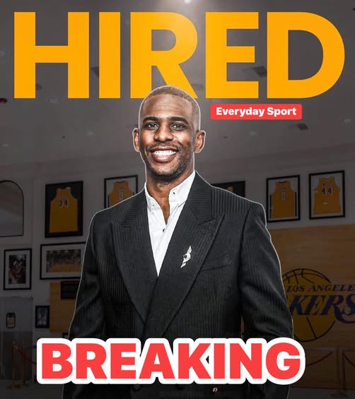 BREAKING: The Los Angeles Lakers have officially brought Chris Paul on board as a pro and college scout.