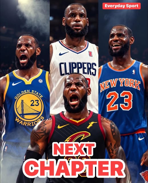 LeBron Sweepstakes Looms: LeBron James Linked to Golden State Warriors, Cleveland Cavaliers, New York Knicks and Los Angeles Clippers Amid Major Free-Agency Hurdles