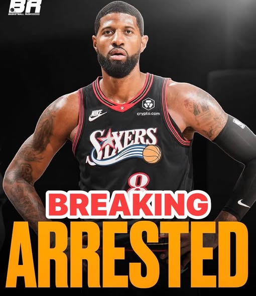 BREAKING: Paul George has been arrested for allegedly robbing the Philadelphia 76ers of $212 million…