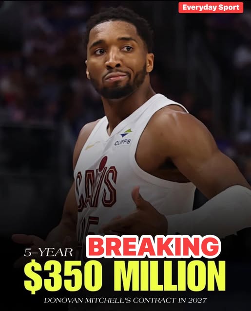 BREAKING: Cleveland Cavaliers Prepare $272M Extension for Donovan Mitchell — ESPN’s Brian Windhorst Urges Star to ‘Wait’ for Potential $350M Supermax in 2027