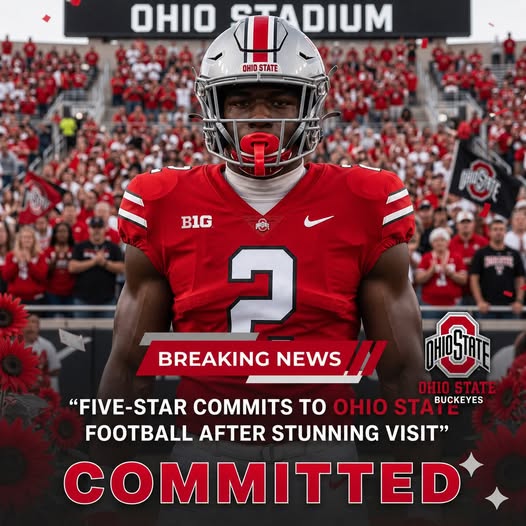 🚨 BREAKING: Ohio State Buckeyes Land Elite 5-Star Recruit After Visit, Top Prospect Says Columbus Is “Where I Reach My Full Potential” 🚨
