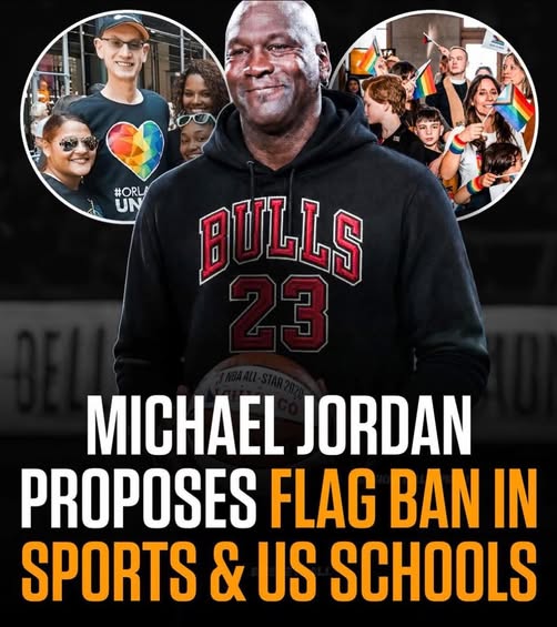 “Michael Jordan Sparks Fierce Debate After Reported Comments on Pride Flags in Sports and Schools Go Viral”