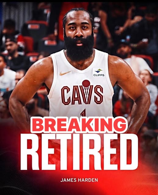 BREAKING: James Harden has announced his retirement from the NBA following last night’s playoff loss to the New York Knicks, ending a legendary career.