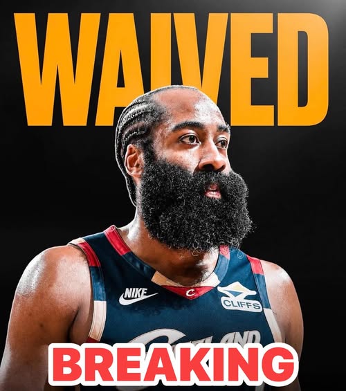 BREAKING: The Cleveland Cavaliers have officially released James Harden.