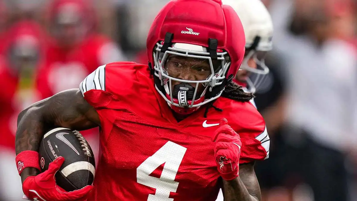 Expert hits Ohio State football’s Jeremiah Smith with Julio Jones, Andre Johnson comparisons