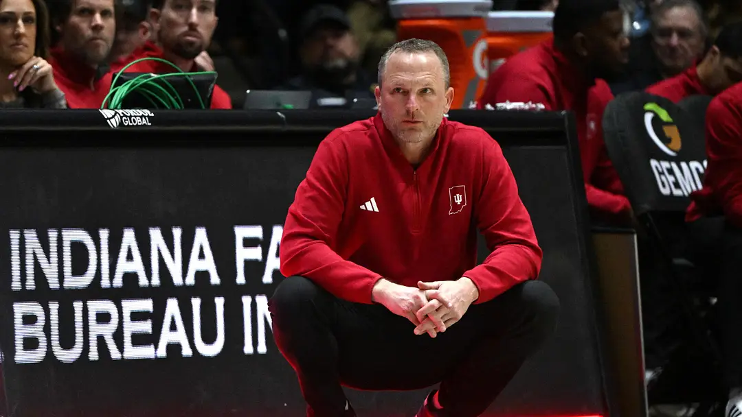 Darian DeVries Provides Spring Indiana Basketball Update
