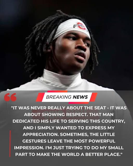 BREAKING: Ohio State Phenom Jeremiah Smith Reportedly Stuns Flight Passengers With Selfless Gesture to Veteran, Leaving Cabin in Tears
