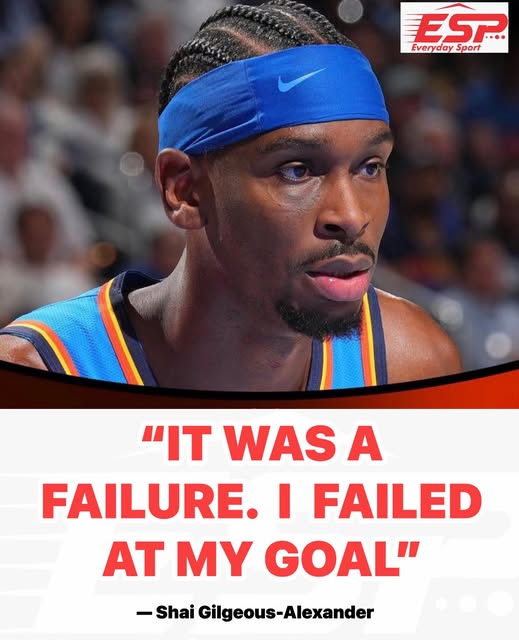 BREAKING: Shai Gilgeous-Alexander Says MVP Season ‘Means Nothing’ After Oklahoma City Thunder Fall Short in West Finals