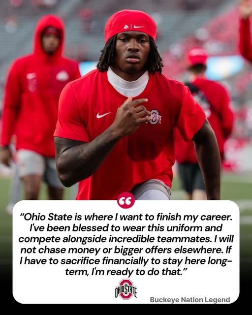 BREAKING: Just Hours After Michigan’s Aggressive Pursuit, Jeremiah Smith Reaffirms Ohio State Loyalty, Says He’s Willing to Take Less to Stay Long-Term