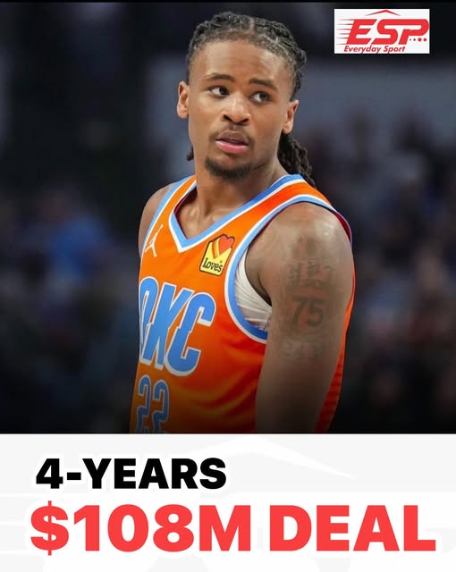 BREAKING: Cason Wallace is projected to receive a four-year, $108 million contract extension with no options attached, according to Keith Smith of Spotrac/NBA.