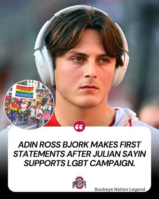 REPORT: Julian Sayin’s Alleged $625K Pride Month Donation Sparks Immediate Reaction as Ohio State AD Ross Bjork Addresses Controversy