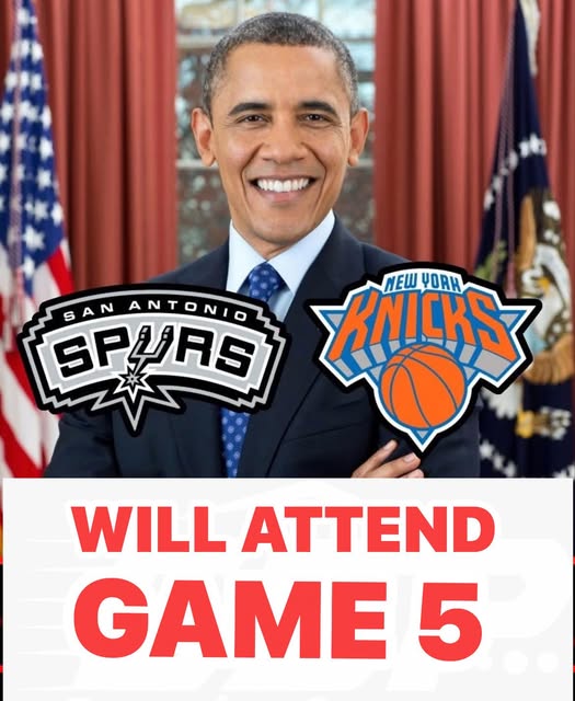 Obama Expected at NBA Finals Game 5 as Spurs Face Must-Win Showdown Against Knicks in San Antonio, Sources Say