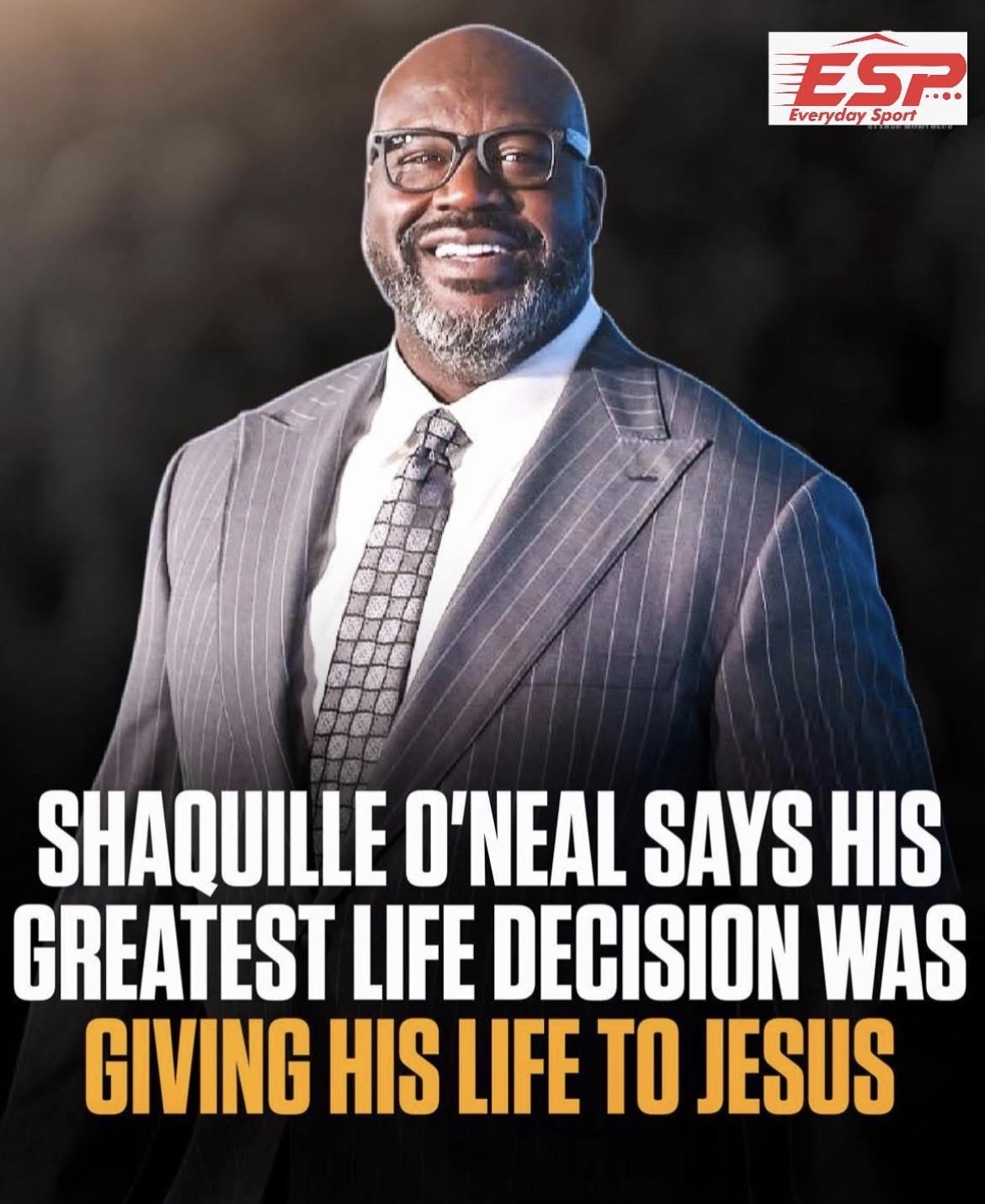 Shaquille O’Neal Says Faith in Jesus Became the Most Meaningful Decision of His Life