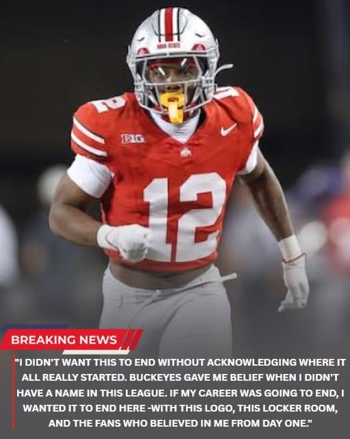 Buckeyes Legend Retires Where It All Began: Ohio State Signs Former Star to Honorary One-Day Contract After Career-Ending Injury and NIL Deal Termination at Age 21