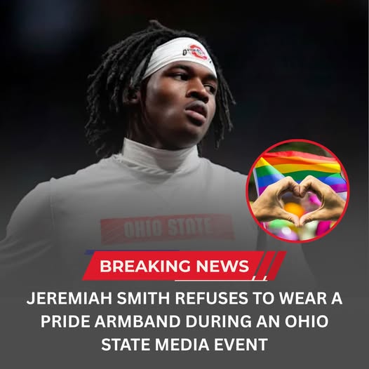 Ohio State WR Jeremiah Smith Reportedly Declines LGBT-Themed Armband at Team Event, Comments Ignite Nationwide College Football Debate