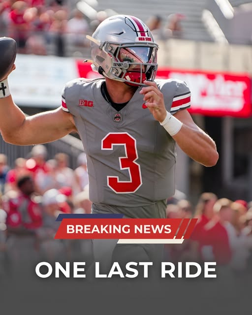 HE’S NOT DONE YET: Former Ohio State 5-Star Superstar Reportedly Set to Return for One Final Season in Columbus