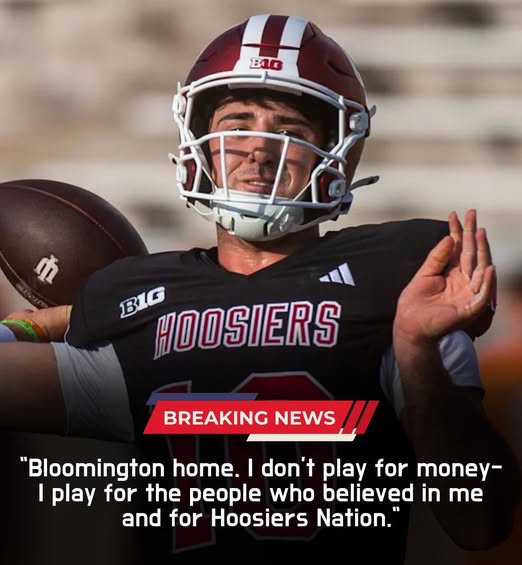 Bloomington Is Home.” Josh Hoover’s Commitment to the Indiana Hoosiers Says Everything About What Crimson and Cream Means to Him