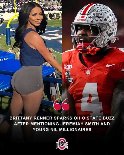BREAKING: Brittany Renner Names Ohio State Star Jeremiah Smith Among Young NIL Millionaires on Her Radar