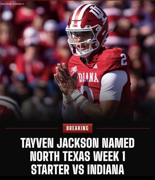 Tayven Jackson Named North Texas’ Week 1 Starter vs. Indiana Hoosiers