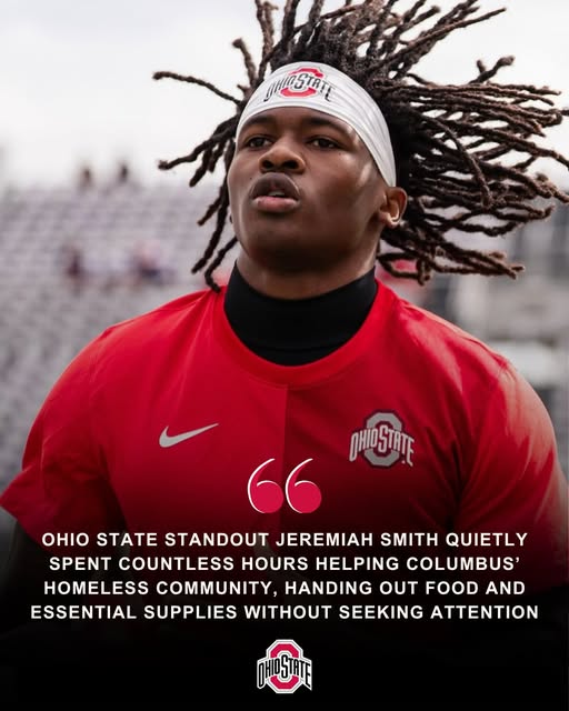 Jeremiah Smith’s Impact Goes Beyond the Field: Ohio State Star Quietly Gives Back to Columbus’ Homeless Community
