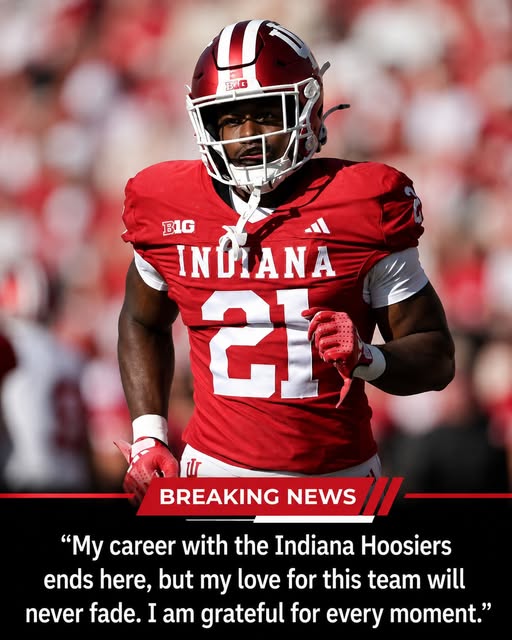 SAD NEWS: Indiana Hoosiers star announces departure from the team