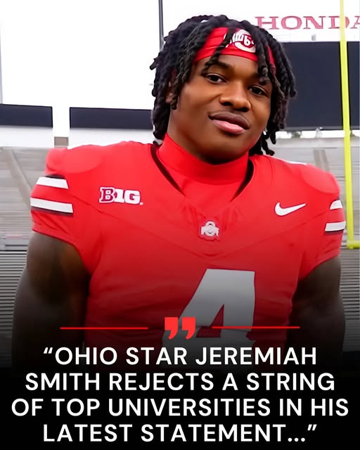 Ohio star Jeremiah Smith rejects a string of top universities in his latest statement.
