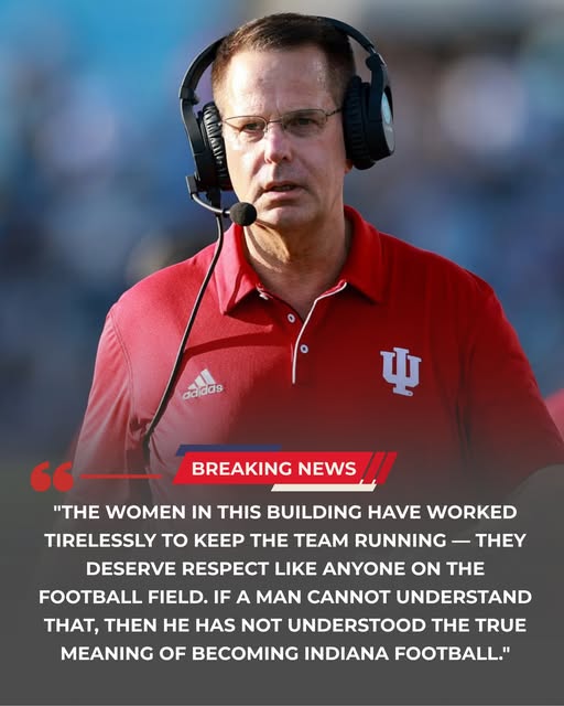 BREAKING: Indiana Dismisses Player After Alleged Disrespectful Incident Involving Female Janitor as Curt Cignetti Reinforces Hoosiers’ “Respect Culture”