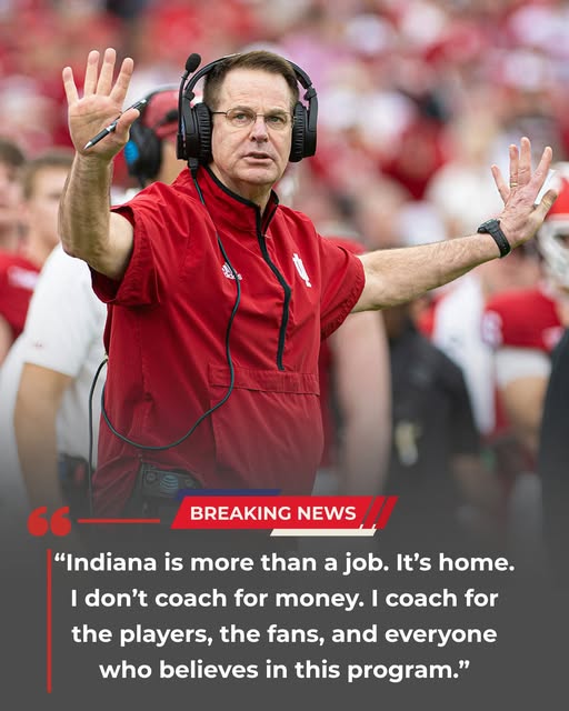BREAKING: Curt Cignetti Willing to Take Pay Cut to Remain at Indiana — But Hoosiers’ Response Has Bloomington Buzzing