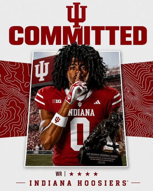 BOOM! Indiana Hoosiers football recruiting is on fire, and the Hoosiers have just landed another BIG commitment!