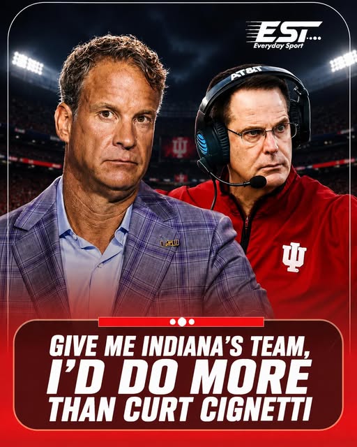 Lane Kiffin Takes Bold Shot at Curt Cignetti: Says He Could Do More Coaching Indiana’s Loaded Roster