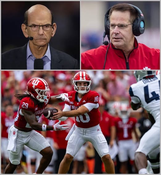 🚨 BREAKING: Paul Finebaum Sparks Outrage Across Hoosier Nation After Calling Indiana QB Josh Hoover “The Most Overrated Quarterback in College Football” — Curt Cignetti Fires Back With a Seven-Word Response That Leaves Finebaum Speechless Live on Television