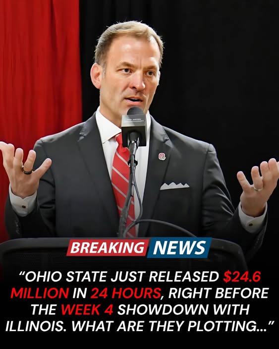 BREAKING: Ohio State Reportedly Releases $24.6 Million in 24 Hours Ahead of High-Stakes Week 4 Showdown With Illinois