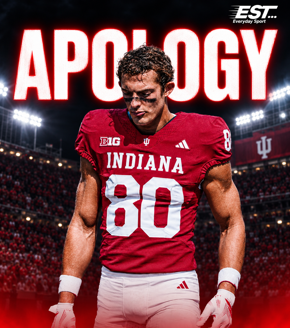 Indiana WR Charlie Becker Apologizes to Ryan Day After Loss to Ohio State, Delivers 165-Yard Performance