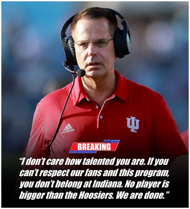 BREAKING: Indiana Dismisses Star Player After Alleged Incident With Young Fan Outside Memorial Stadium — “No One Is Bigger Than the Team”