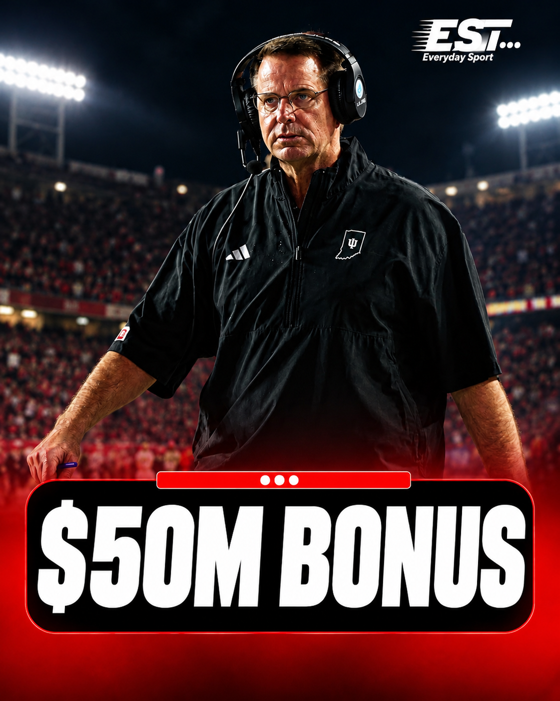 BREAKING: Indiana Reportedly Offers Curt Cignetti a $50 Million Bonus if He Wins Another National Championship.