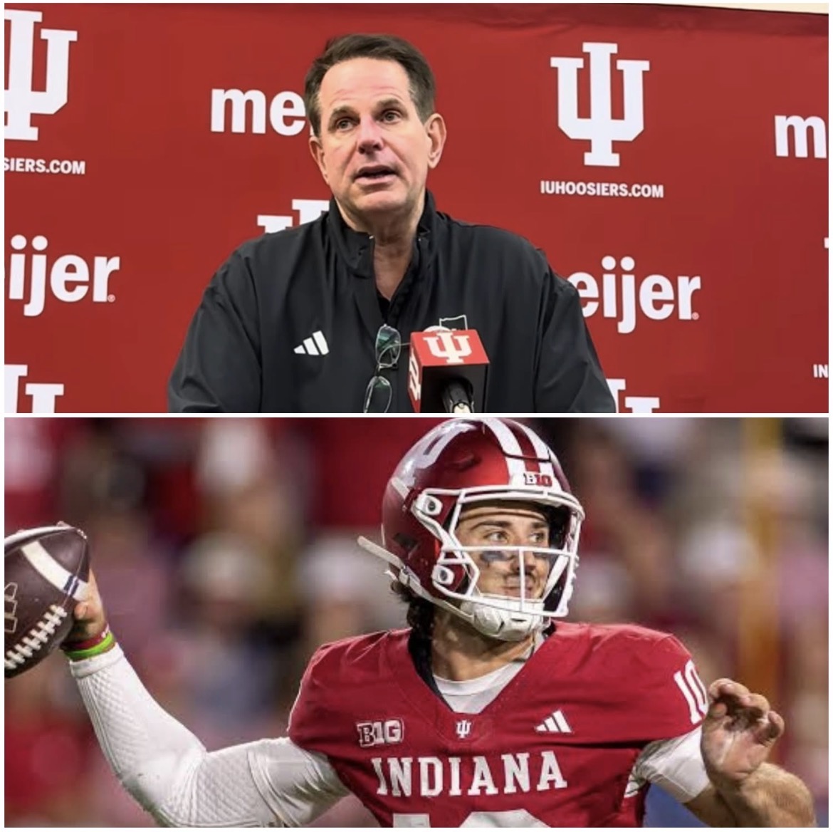 Curt Cignetti Makes Emotional Plea for Compassion After Indiana’s Heartbreaking Loss to Ohio State Amid Josh Hoover’s Family Crisis
