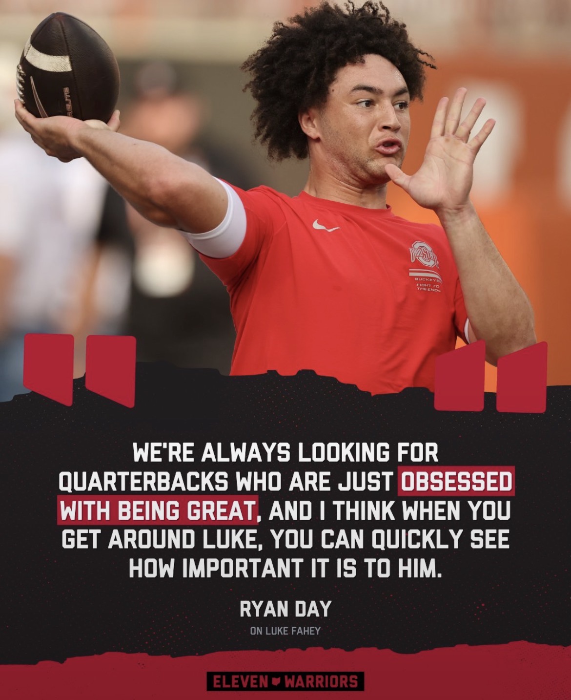 Despite Indiana Struggles, Ryan Day and Arthur Smith Back Luke Fahey as Ohio State’s Future QB