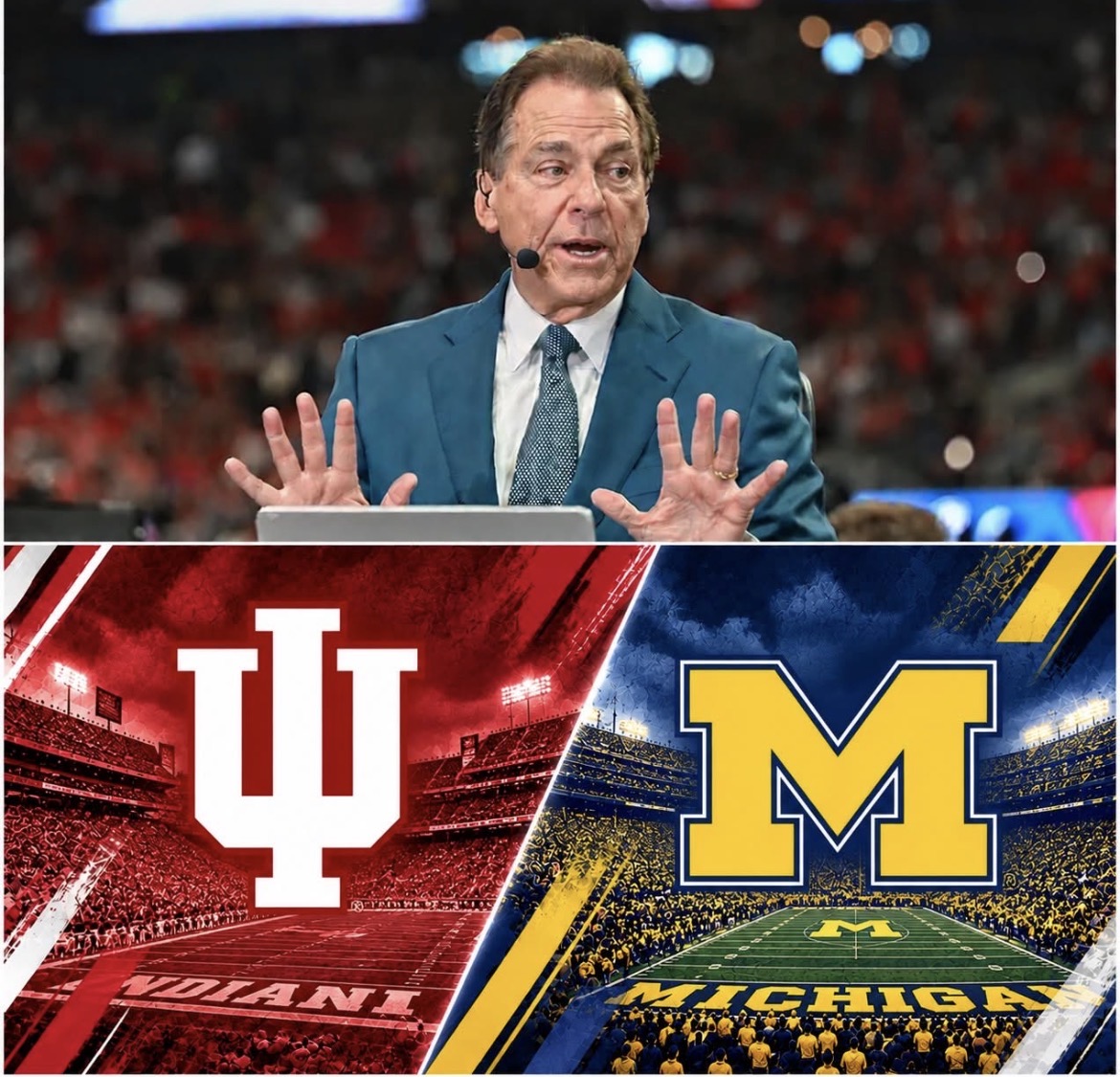 🚨 Nick Saban Sends Nine-Word Warning to Curt Cignetti, Indiana Ahead of Michigan Showdown