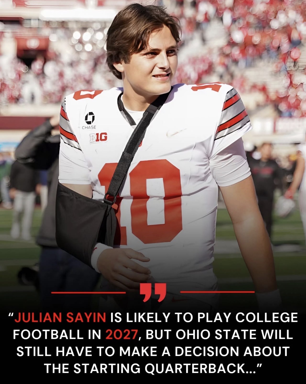 BREAKING: Julian Sayin Expected to Return in 2027 as Ohio State Faces Major Quarterback Decision